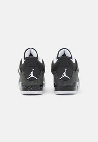 Jordan AIR JORDAN 4 RETRO UNISEX - Sneakers alte - black/white/anthracite/pure platinum