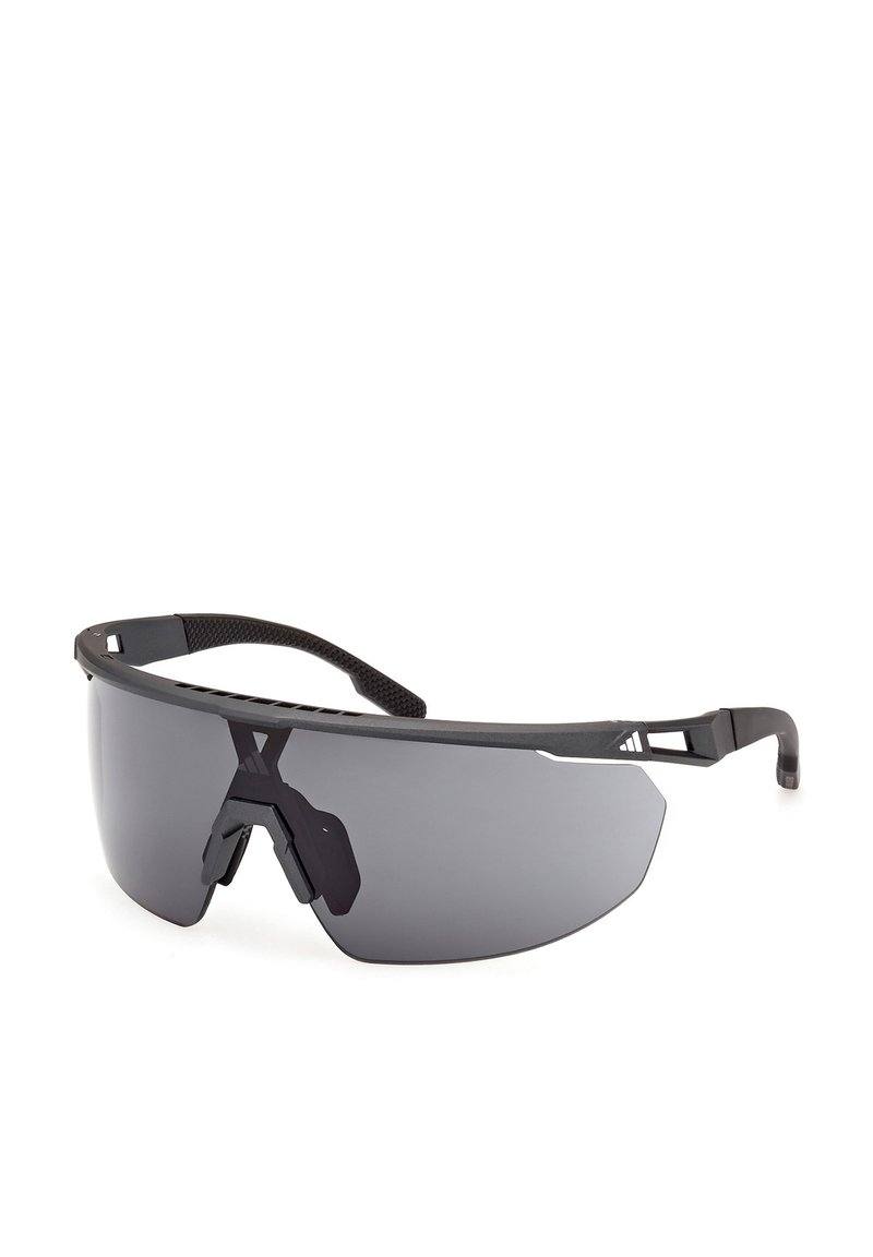 adidas Performance Sportbrille - nero opaco grigio fumo