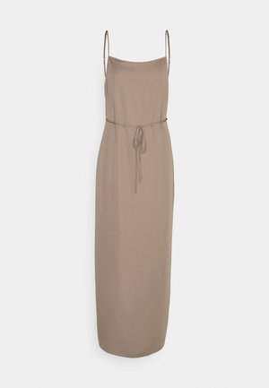 Calvin Klein MIDI SLIP DRESS - Maxikleid - cool earth