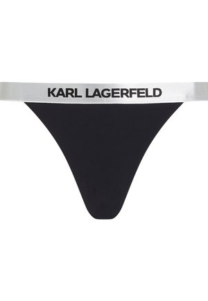 KARL LAGERFELD LOGO  - Spodní díl bikin - black