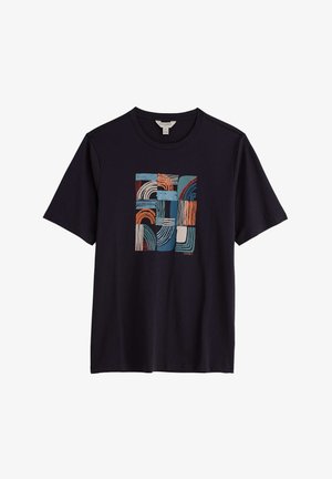Seasalt Cornwall, SEASALT CORNWALL MIDWATCH T-SHIRT - Trükipildiga T-särk - drawn shapes inkwell