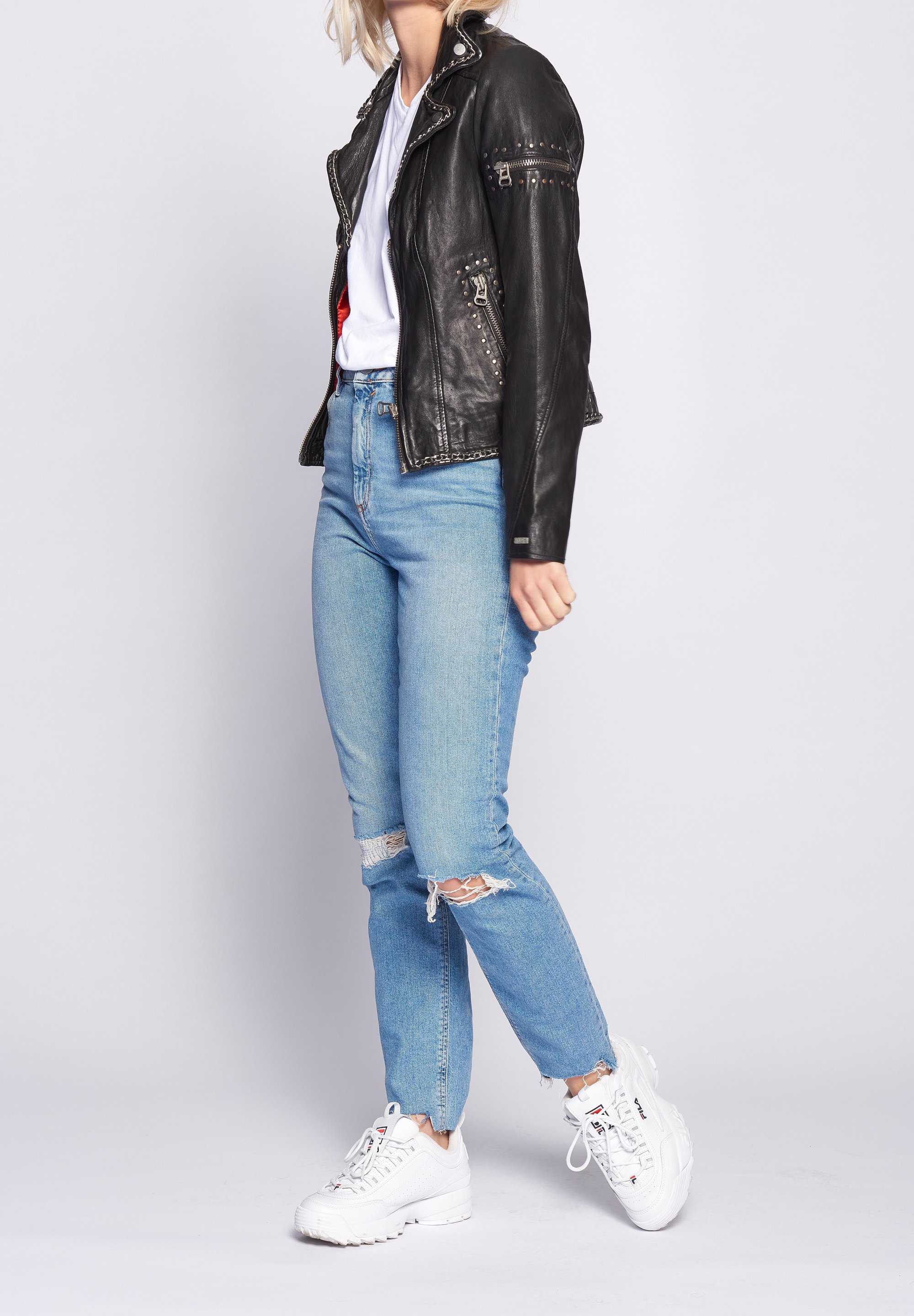 Maze Giacca di pelle black/nero (Second hand) - Main Image