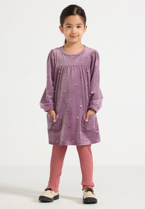 AOP SMALL FLOWER - Freizeitkleid - light dusty lilac