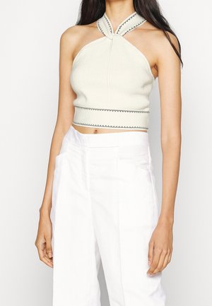 Strickpullover - white
