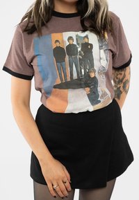 Paradiso Clothing THE BEATLES - Print T-shirt - red