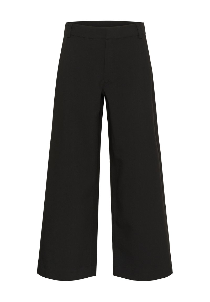 My Essential Wardrobe MILAN TITO WIDE - Trousers - black - Zalando.ie