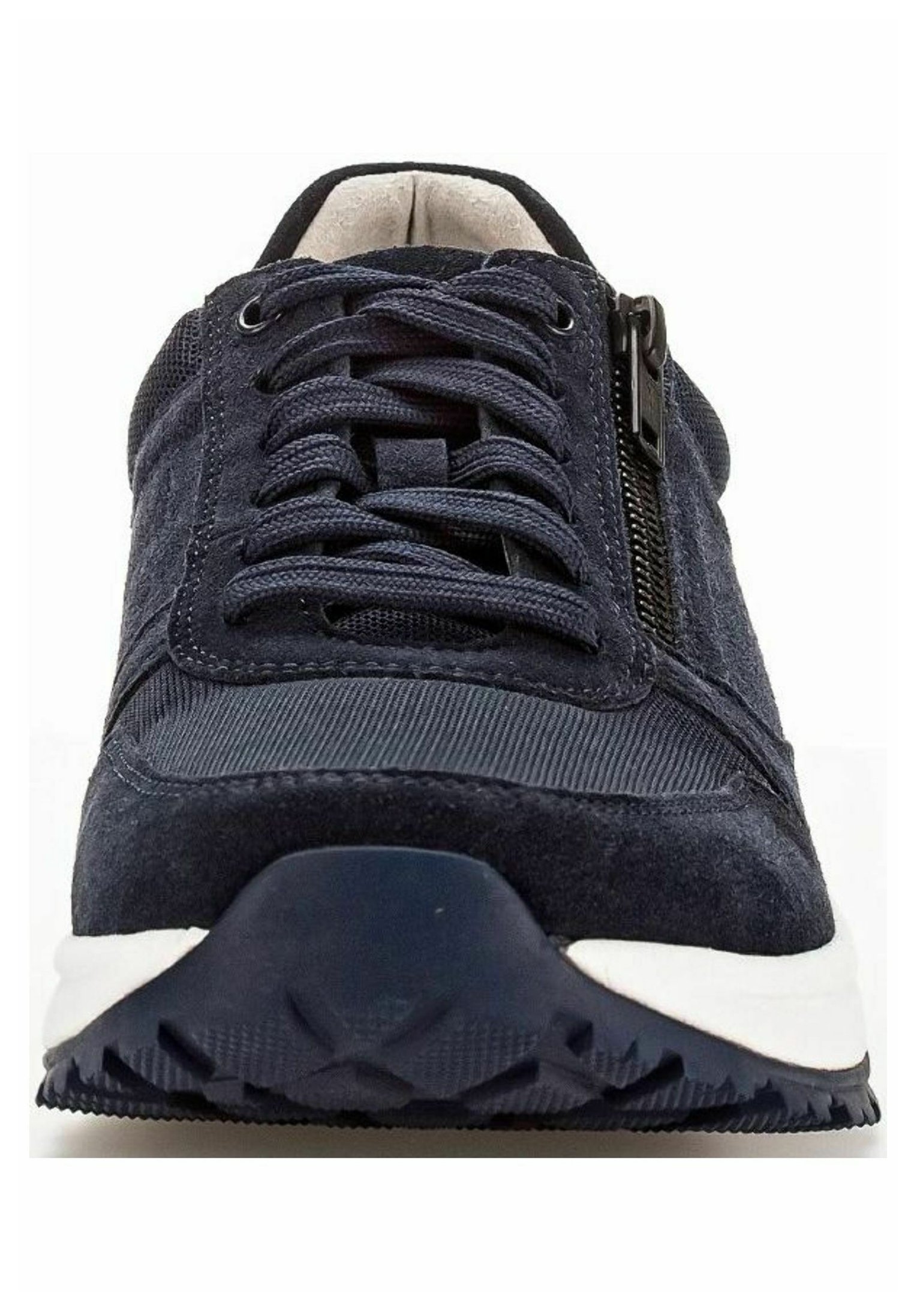 Baskets Basses Pour Femme Gabor - Coupe Best Fit élargie - Cuir Et Vernis - Semelle Confort Recyclée - Fermeture éclair Pratique - 7