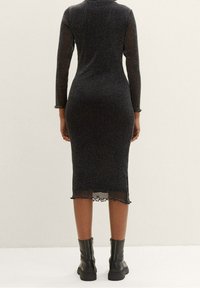 TOM TAILOR DENIM Cocktailklänning - metallic black