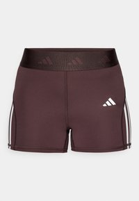 HYPERGLAM - Legíny - shadow brown/white