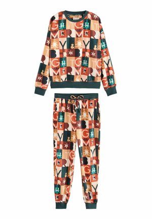 LONG SLEEVE SET - Yöasusetti - orange merry bright