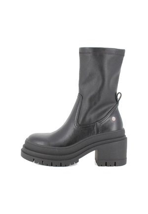 Botines con plataforma - black