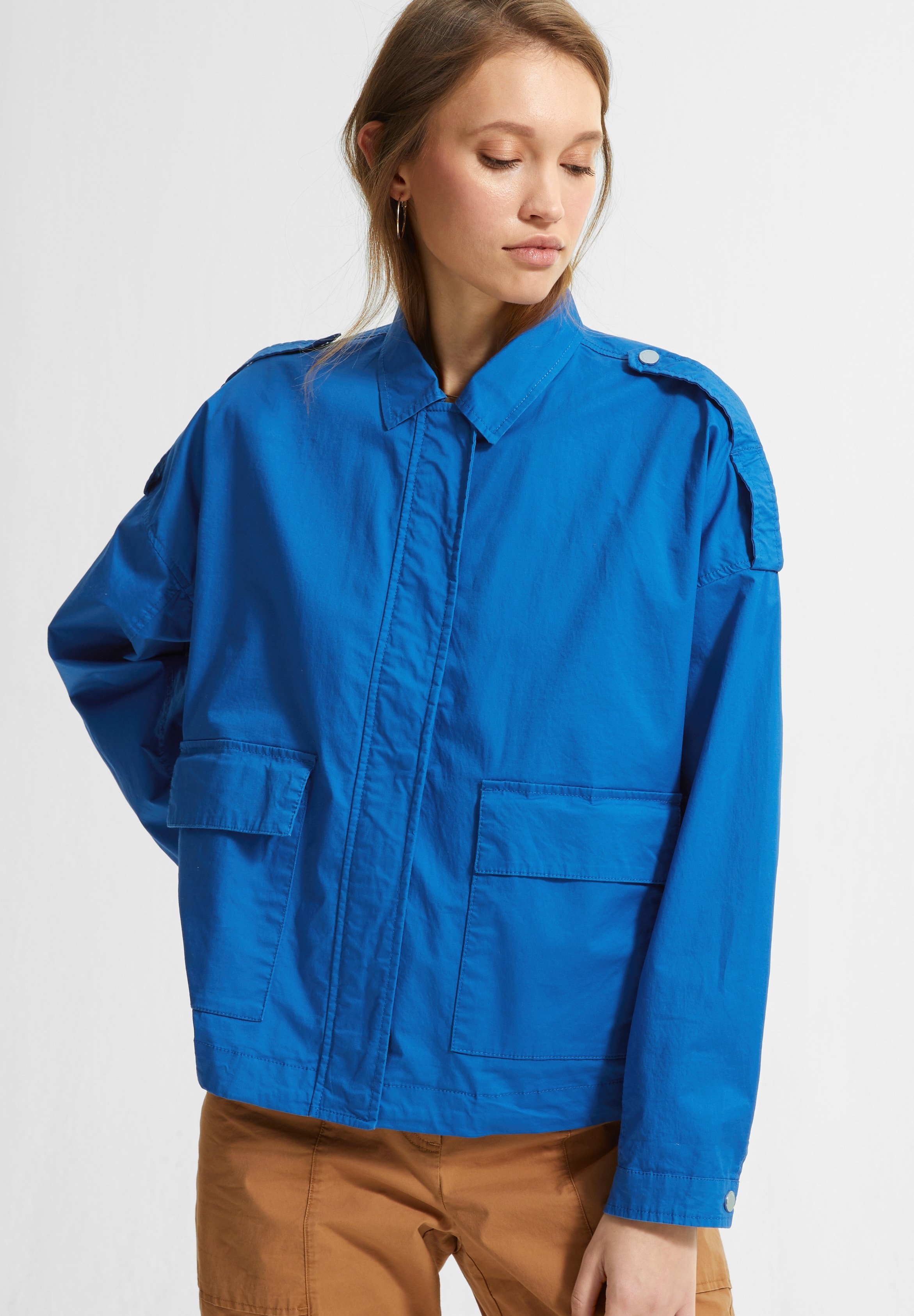 comma casual identity Leichte Jacke - royal blue/blau