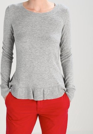 Jumper - mottled light grey