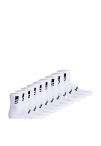 9 ER PACK - Calze sportive - weiß