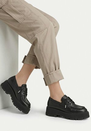 G-STAR, G STAR RAW LOW SHOES WOMEN'S BLACK 5907964585411 - Snøresko - black