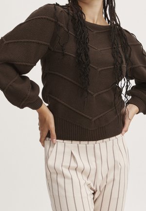 Pullover - brown
