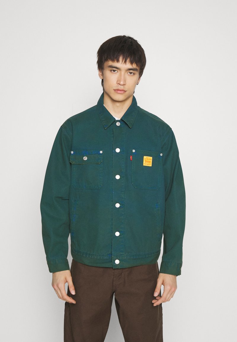 Levi's® Workwear SUNRISE TRUCKER Denim jacket green/dark green Zalando.ie