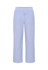 Unselected, chambray blue white stripe
