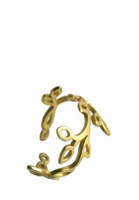 Gemshine LOTUSBLUMEN GRÖSSENVERSTELLBAR - Ring - gold coloured