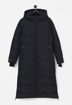 LONG PADDED  - Winter coat - schwarz