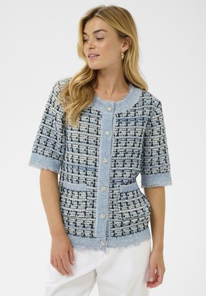 OVER - Kardigán - blue mix