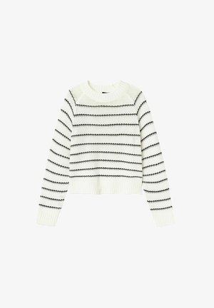 LMTD LANGARM - Pullover - white alyssum