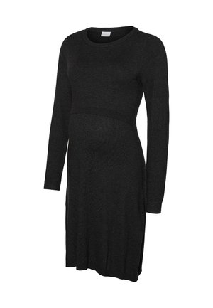 MAMALICIOUS MONICA JUNE DRESS  - Kampsunkleit - dark grey
