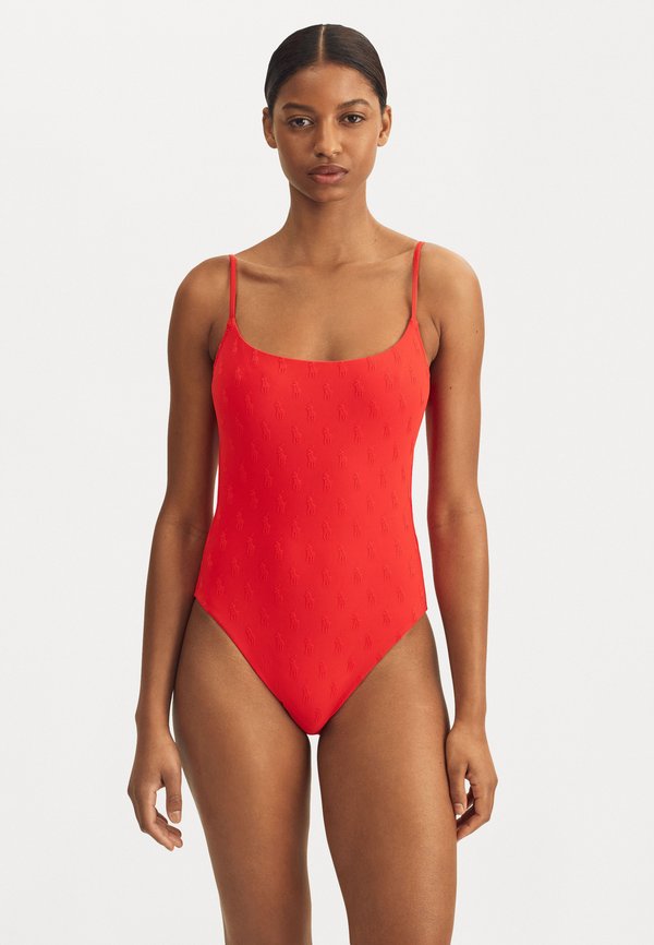 Swimsuit - bright hibiscus