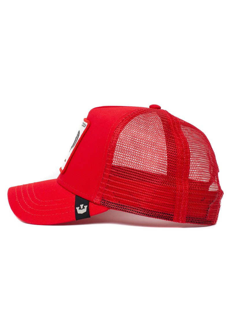 Cappellino Costiero HFT Surf&Cars&Chicks – Rosso Profondo, 60% Cotone, Chiusura Click Lock - 2