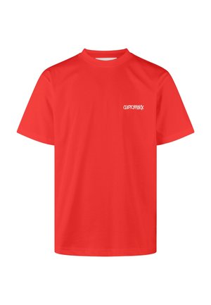 Cleptomanicx, T-SHIRT - Print T-shirt - chinese red