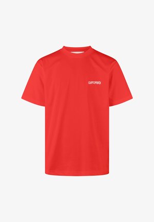 Cleptomanicx, T-SHIRT - Print T-shirt - chinese red