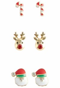 Next CHRISTMAS 3 PACK  - Øreringe - multi