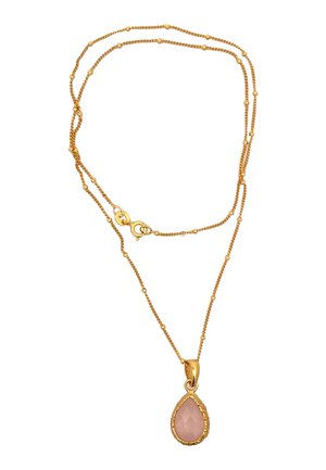 alunir RIA ROSENQUARZ - Collana - gold coloured