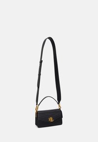 Lauren Ralph Lauren STITCHED SMALL TAYLER CROSSBODY BAG - Schoudertas - black