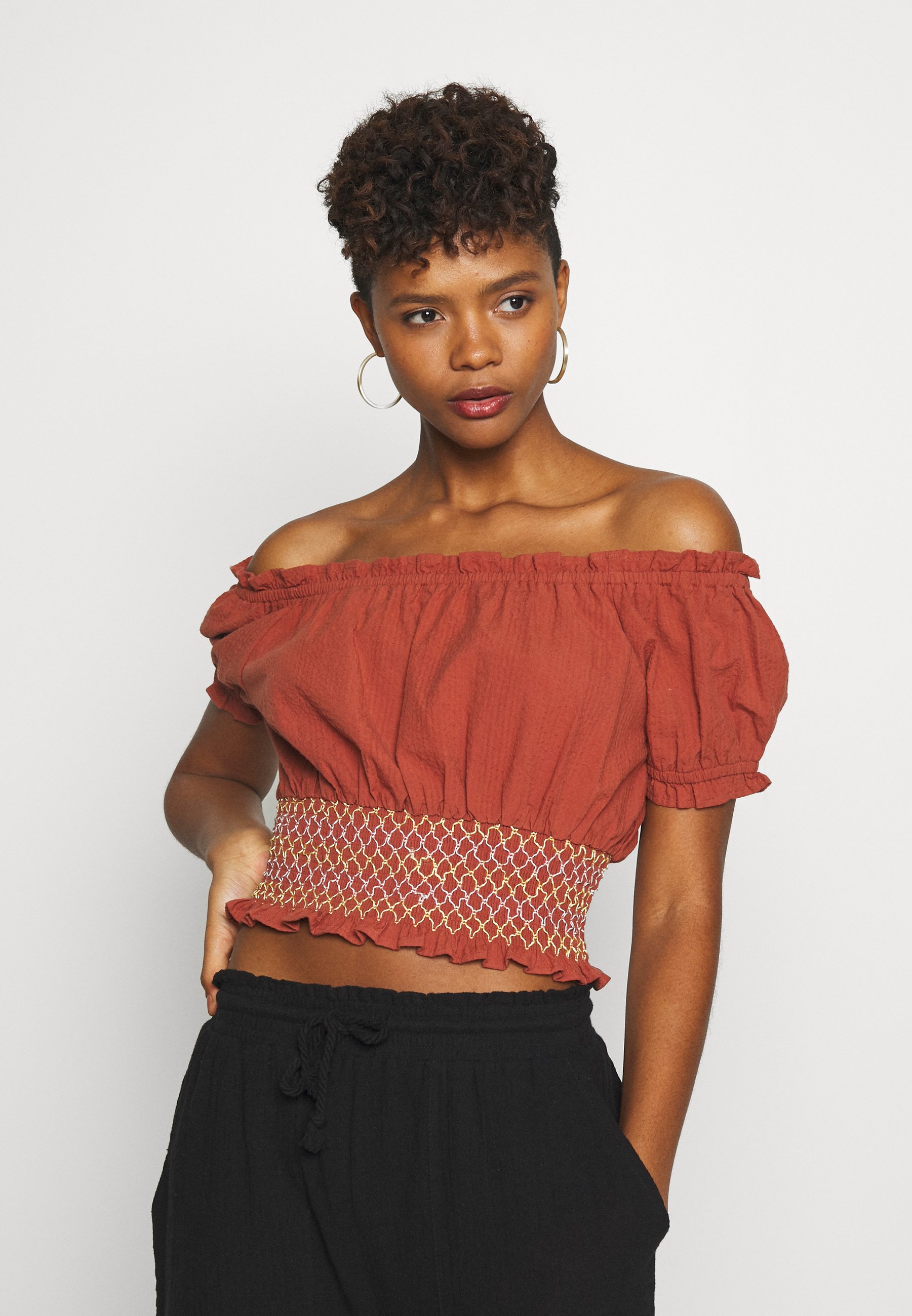 zalando off shoulder top