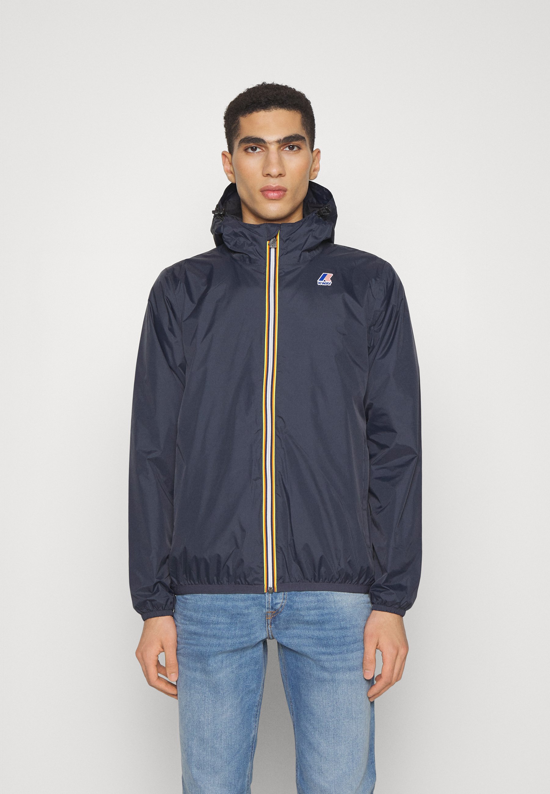 K-WAY Claude 4.0: Giacca Impermeabile Unisex, DEPHT BLUE, XX-Large - Riciclata, Imballabile