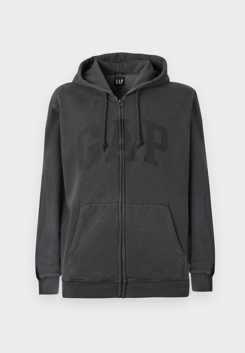 GAP CORE ARCH - Sweat à capuche - moonless night/noir - ZALANDO.FR