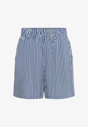 Love Copenhagen, LCLUDA LOOSE SHORTS - Shorts - galaxy blue white stripe