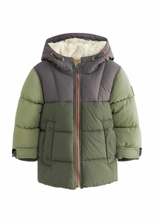 REGULAR FIT - Abrigo de invierno - green colourblock
