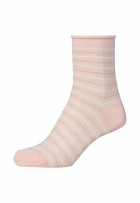 camano STRIPES 4ER PACK - Calze - almond blossom
