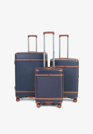 MODO by Roncato, CHARM 2.0 4 ROLLEN KOFFERSET 3-TEILIG MIT DEHNFALTE UNISEX - Juego de maletas - dark blue