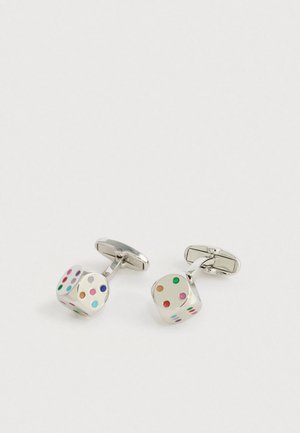 MEN CUFFLINK DICE - Manschettenknopf - multi-coloured