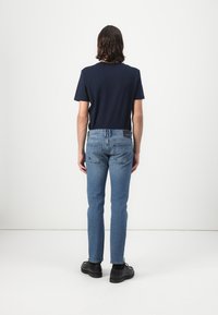 TOM TAILOR DENIM TTPIERS - Traperice ravnih nogavica - used mid stone blue denim