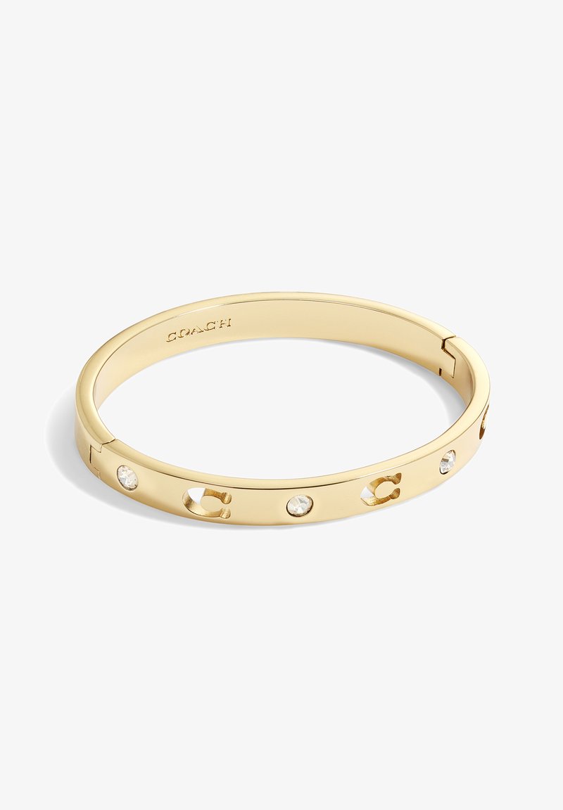 Coach C HINGED BANGLE - Armband - gold-coloured/goldfarben - Zalando.de