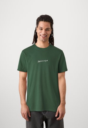 Quiksilver RUSHED LOGO DNA - Printtipaita - forest