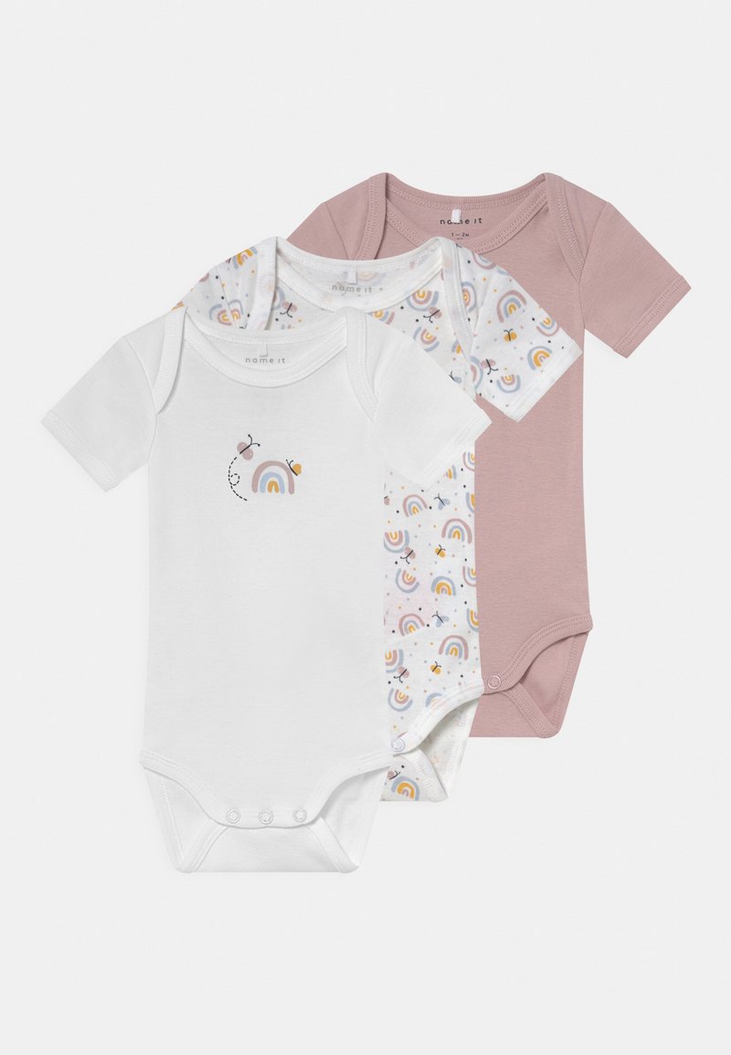 Kinder Wäsche | Name it NBFBODY RAINBOW 3 PACK Body violet ice/rosa - QB60600 Kinder Wäsche | Name it NBFBODY RAINBOW 3 PACK Body violet ice/rosa - QB60600