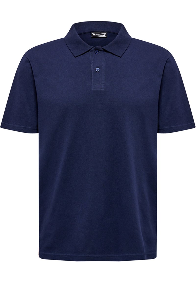 Herren Sportbekleidung | Hummel STRETCH Poloshirt marine/stone-blue denim - WW11422 Herren Sportbekleidung | Hummel STRETCH Poloshirt marine/stone-blue denim - WW11422