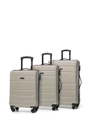 LUGGAGE SET FROM ABS - Juego de maletas - beige