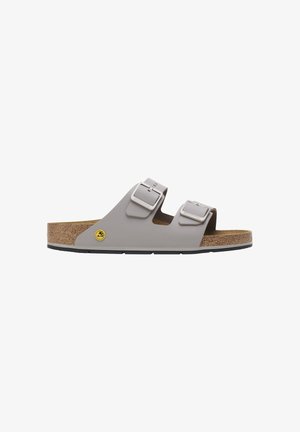 Birkenstock, UNISEX - Pantolette flach - grau