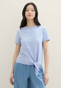 TOM TAILOR DENIM T-shirts print - mid blue minimal print